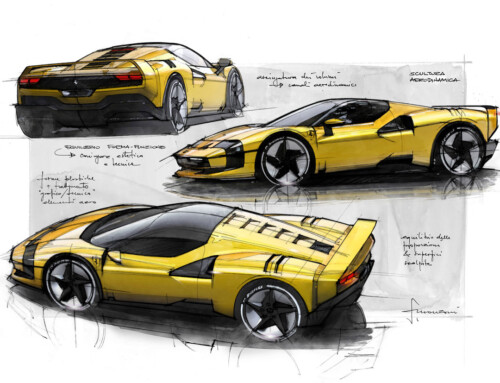 FERRARI SC40, POSTMODERN LANGUAGE